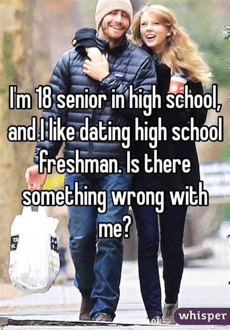 sophomore in college dating a senior in high school